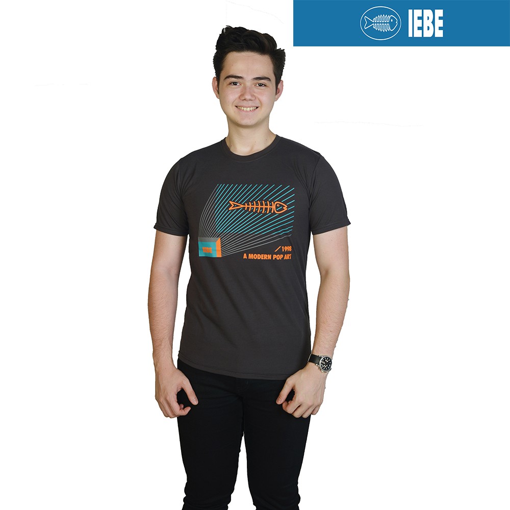 

IEBE Kaos Pria Lengan Pendek Classic F1KI5223