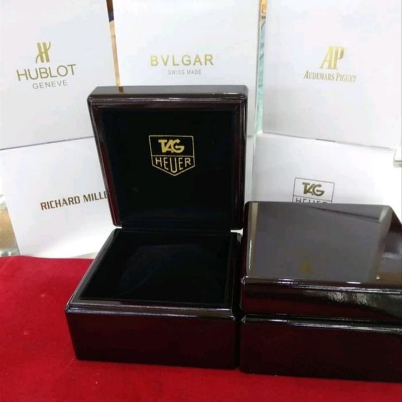 Kotak Jam Tag Heuer Kayu Premium Box Exclusive