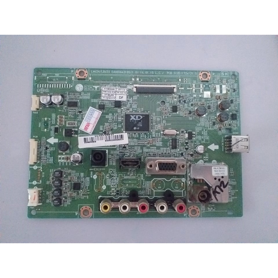 MB 24MT45A MAINBOARD MODUL MESIN TV LG 24MT45 A