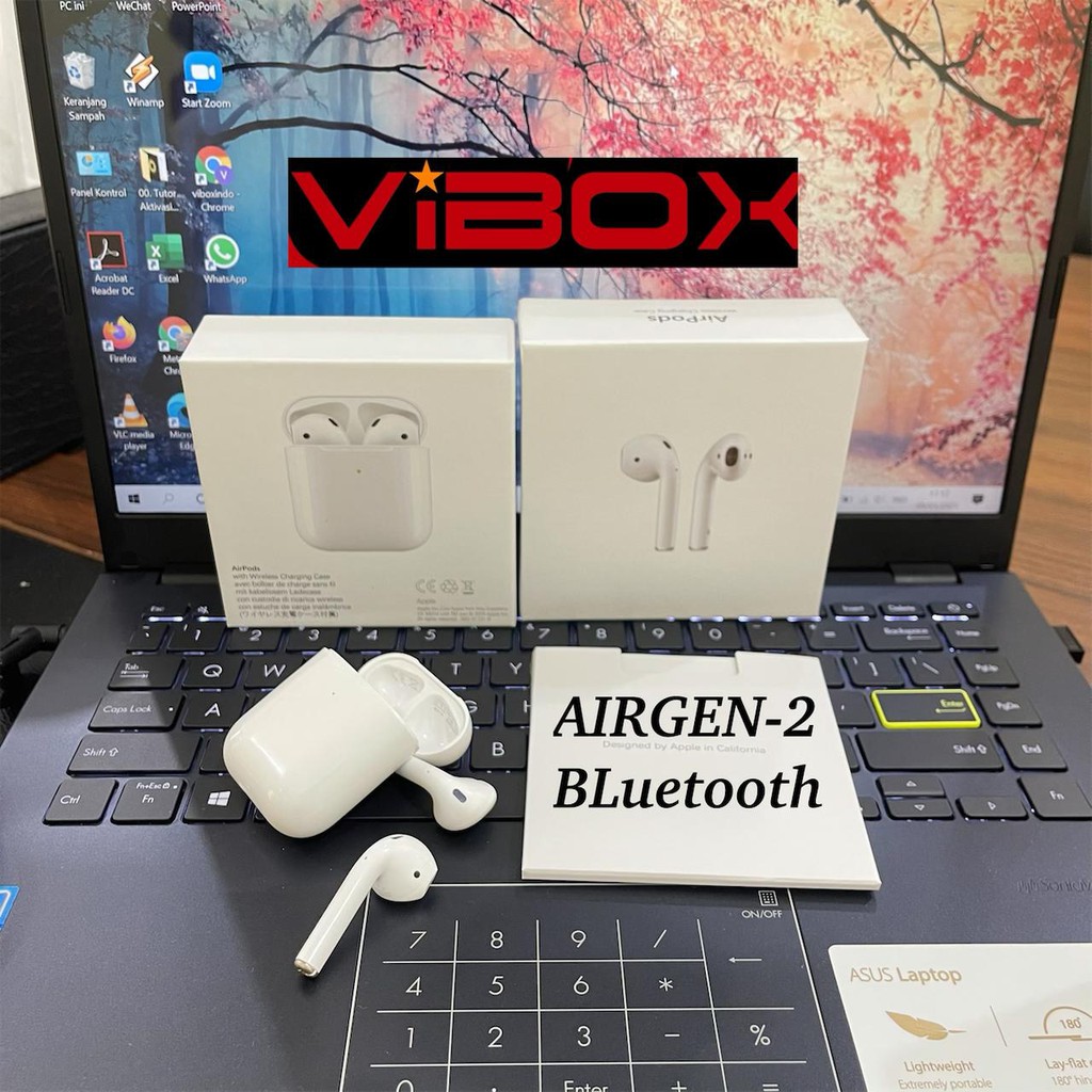 new~VIBOX A1rpods Gen 2 2021 Wireless Charging Case Airp0d Gen 2 with Wireless Charging Case 2021