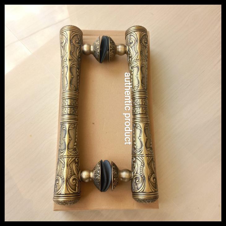 HANDLE PINTU KUNINGAN 44CM PENDOPO GADA
