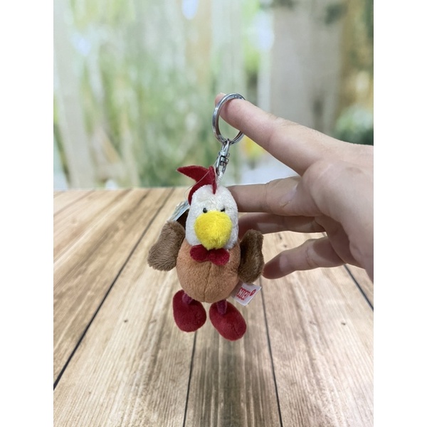 NICI keychain plush/nici boneka/ganci NICI/bagcharm/bag charm/boneka nici/boneka ayam/boneka kucing