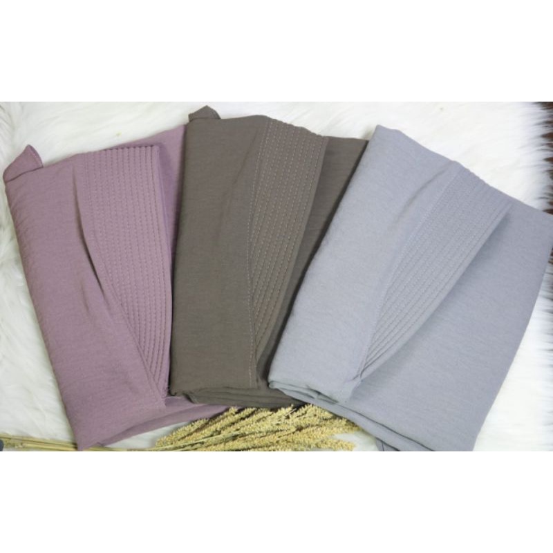 Hijab Bergo Crinkle Airflow Pet Jilbab Instan Crinkle L Khimar Pet Antem Crinkle