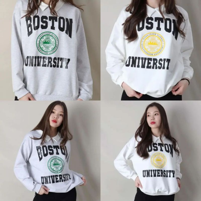 BOSTON UNIVERSITY SWEATER KERAH