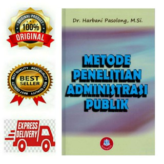 Buku Metode Penelitian Administrasi Publik Oleh Harbani Pasolong Shopee Indonesia