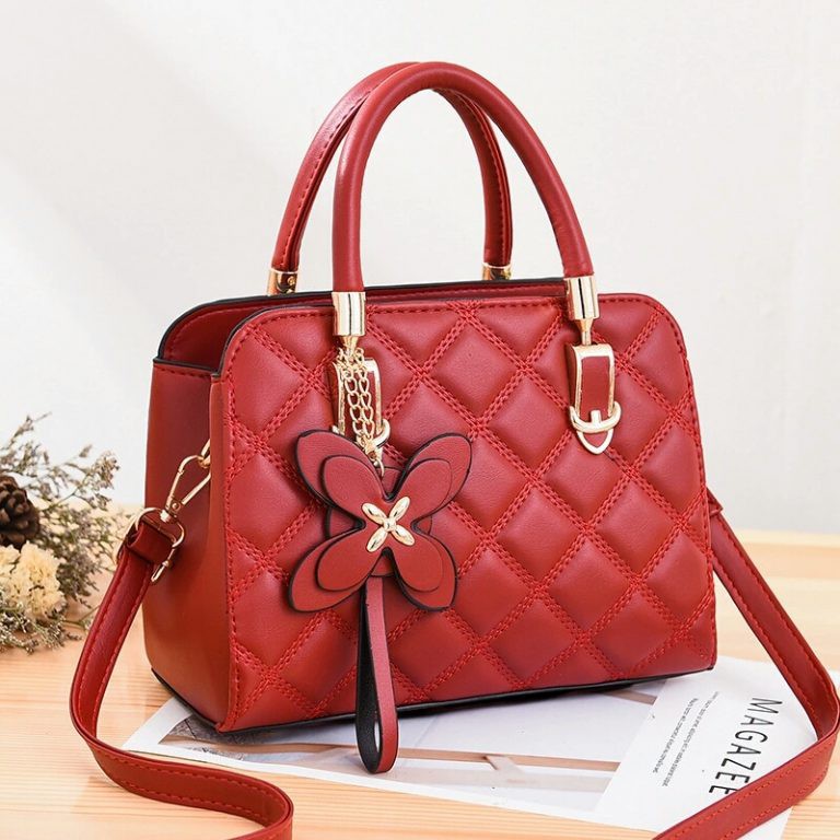 GI 19111 LT 1256 BQ 3173 GT 1725 RISCE TAS HAND BAG IMPORT WANITA CEWEK PEREMPUAN GANTUNGAN BUNGA JT CR 7666