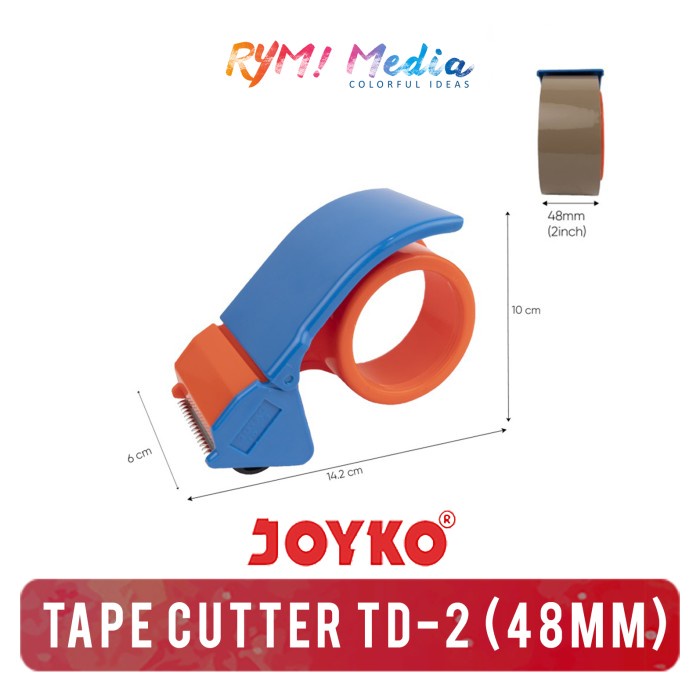 

Dijual Joyko Tape Cutter Td-2 / Tempat Isolasi Dispenser Lakban Perekat Td2 Sale!!!