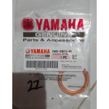 Paking Gasket Knalpot Yamaha MT25 R25 MT 25 R 25 1WD E4613 00