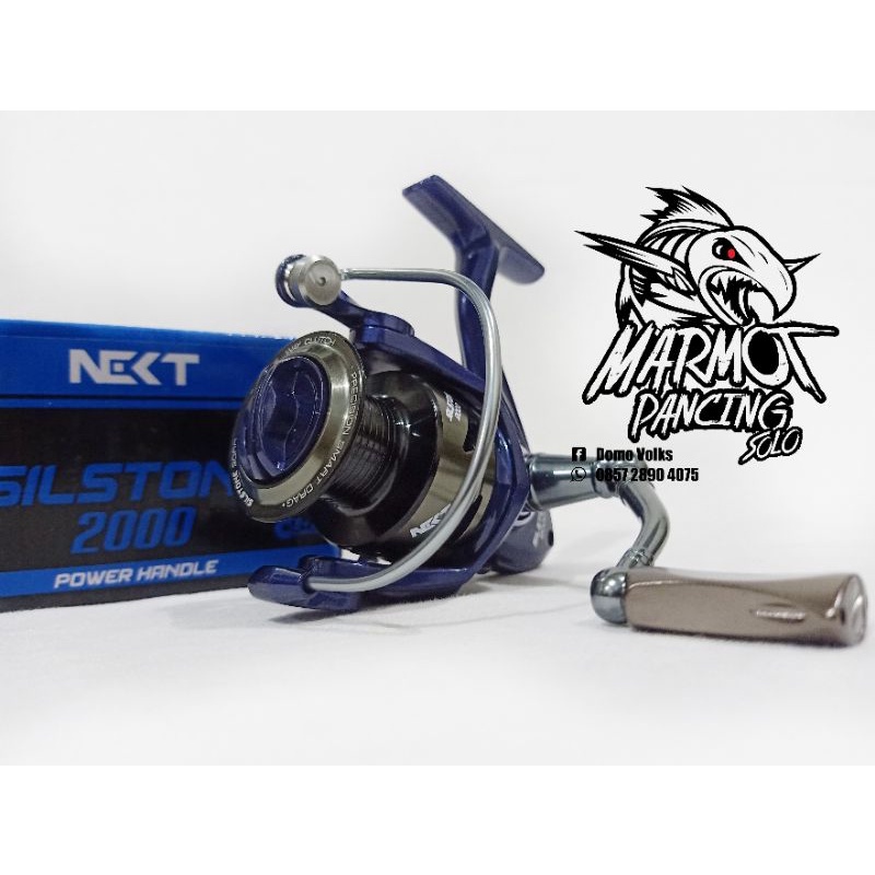 REEL SPINNING NEW NEXT SILSTONE & ARTICA POWER HANDLE METAL KNOB