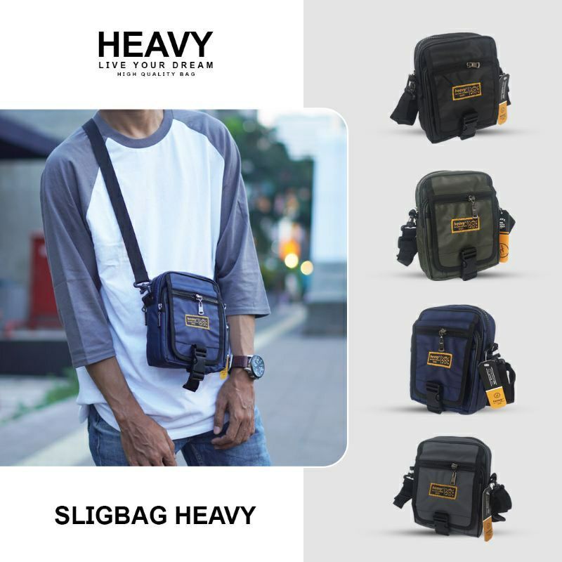 Tas slingbag slempang murah original anti air