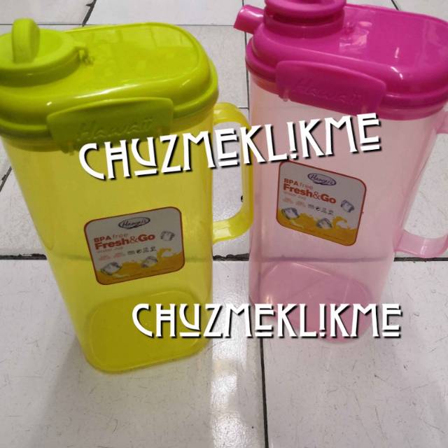 Water jug hawaii Fresh & go 2150 ml/Eskan air hawaii/teko plastik hawaii