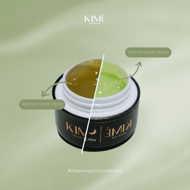 KIME NIGHT CREAM CREAM MALAM [ KEMASAN BARU ]