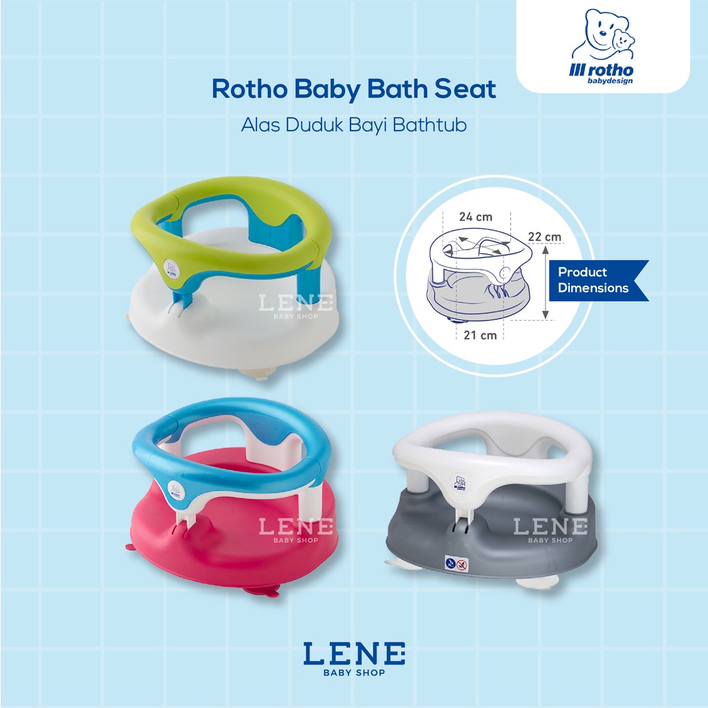 Rotho Baby Bath Seat / Alas duduk bayi bathtub