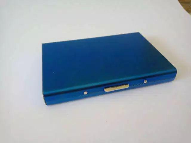 Dompet Kartu Bahan Stainless Anti Rfid