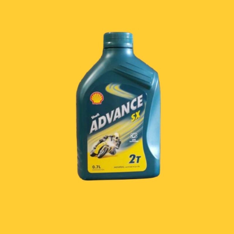 Oli Shell Advance 2tak Oli Motor 2tak Oli samping motor 2tak 0,7 Liter Original