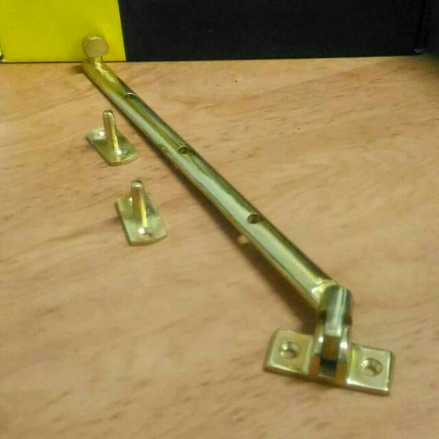 Ramskar gold/Lamskar lubang/Pengait jendela Dolomite warna kuning