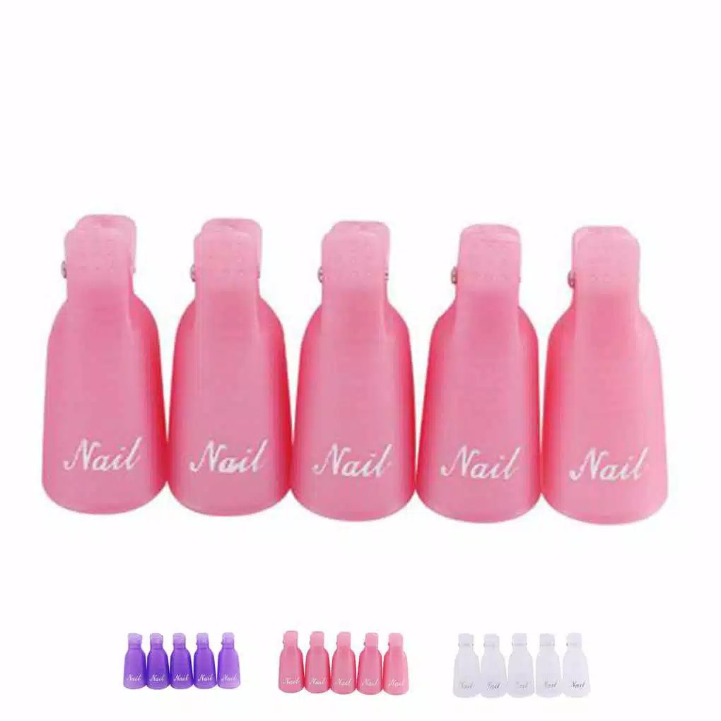 Soak off clip Uv Gel Nail Polish Remover Clippers/Clip Penghapus kutek