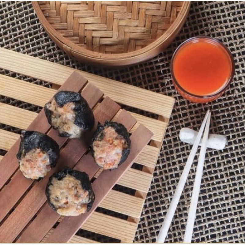 

Dimsum Ayam Nori Frozen Isi 10 pcs Cemilan Sehat dan Halal