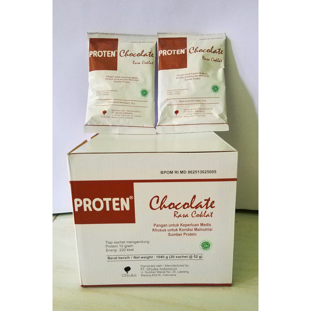 

PROTEN SUSU KEDELAI SACHET MINUMAN TINGGI PROTEIN