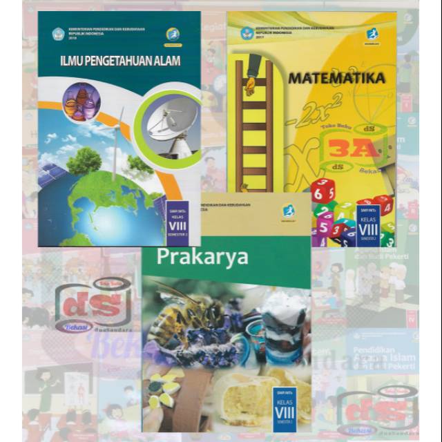 Buku Paket Kelas 8 Smp Semester 2 Ipa Prakarya Matematika K2013