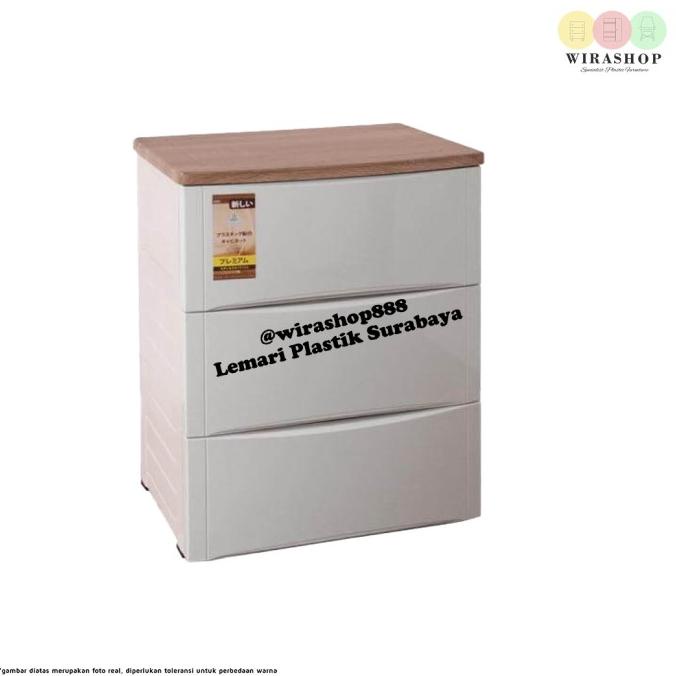 @@@@] Lemari Plastik Olymplast minimalis susun 3