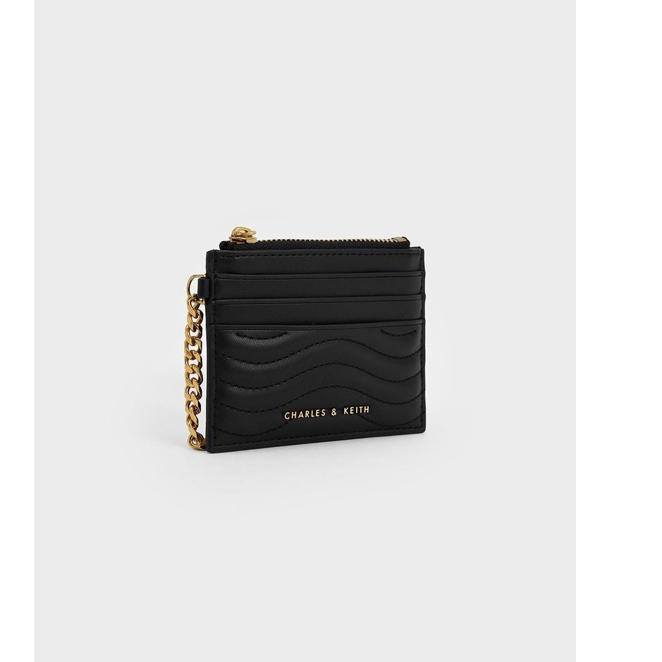Paling Diminati.. CK Aubrielle Stitch-Trim Zip Card Holder