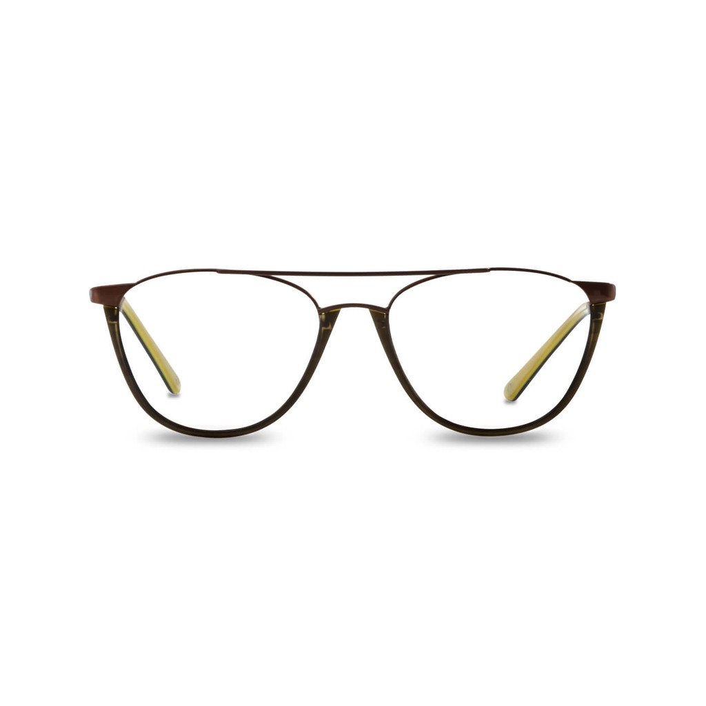 Bridges Eyewear Kacamata Unisex Loopline Moss Green & Copper - F BI GZ V LOOPLINE 2