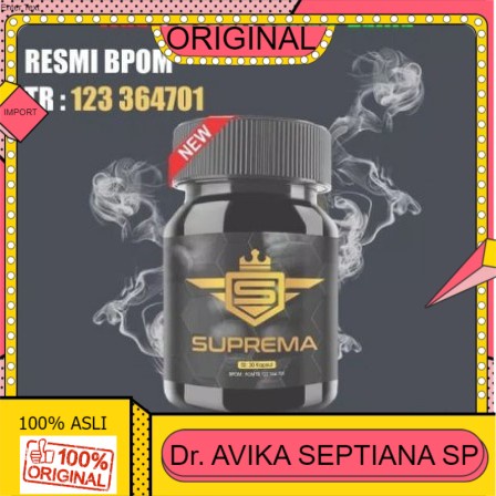 100% ASLI Obat Kuat Herbal Suprema Asli Resmi BPOM Penambah Stamina dan Libido