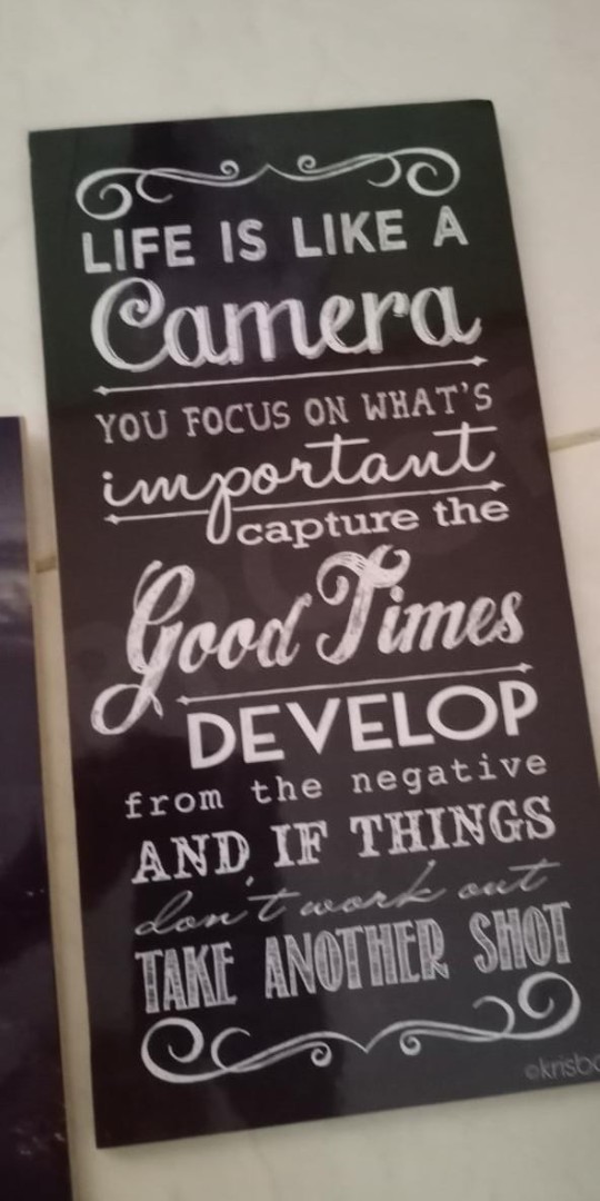 Hiasan Dinding Kata Poster Kayu Quotes Cafe Vintage Wall Decor Ruangan Dekorasi Rumah Quotes Mk54