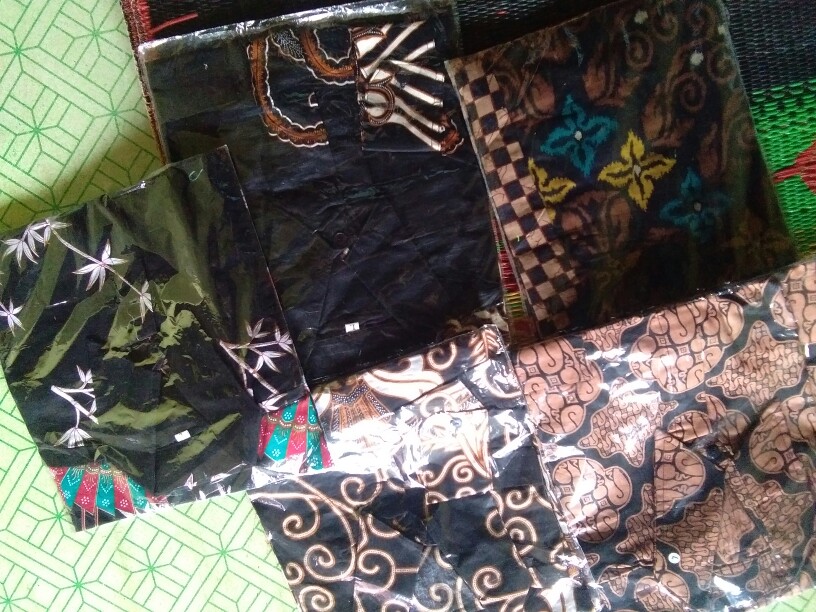 M-l-xl-xxl Batik Tunik Wanita Asj Sa Hrb026 Kenongo Pekalongan Sogan Tulis