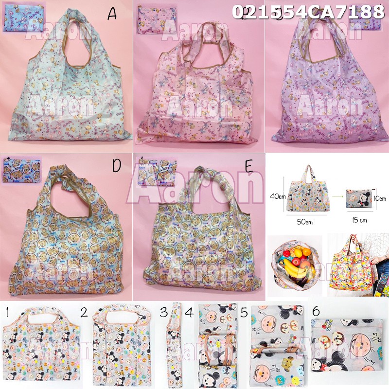 Tas Belanja Lipat Karakter Disney Stella Lou Duffy 021554