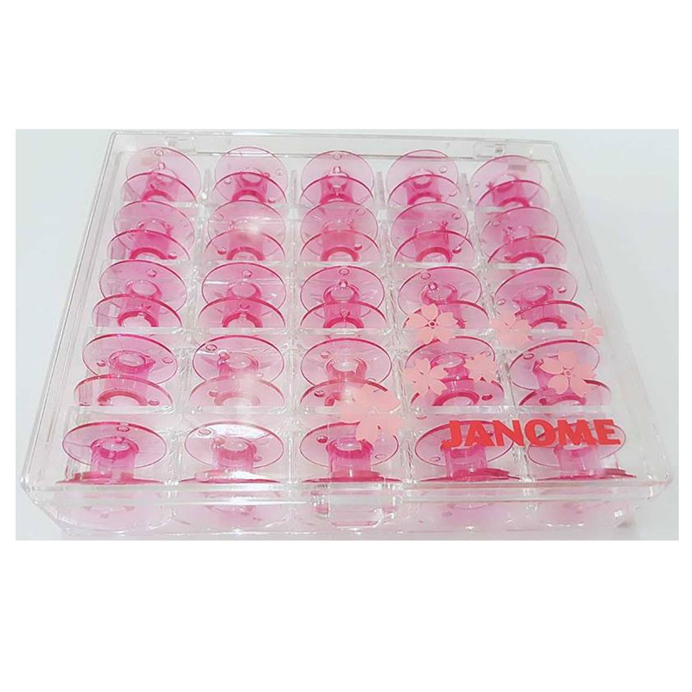 JANOME ACCESORIES Bobbin/spool Mesin jahit portable Janome - Pink