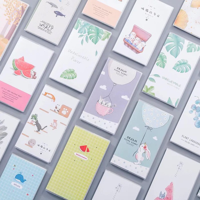 

Buku Catatan Buku Tulis Bersampul Flamingo dan Dou Rei Mi A6 - ats