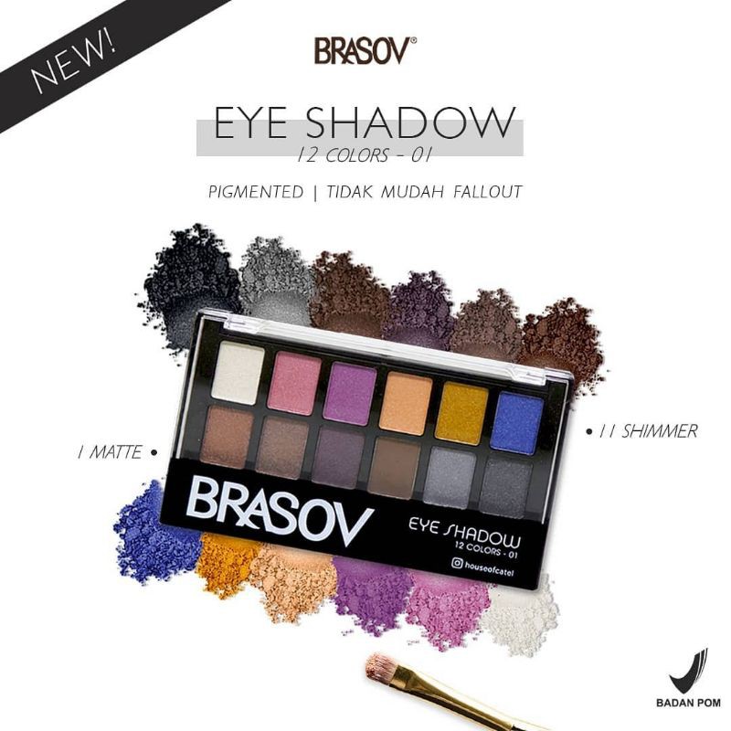 Eyeshadow Bagus Murah, Brasov Eyeshadow