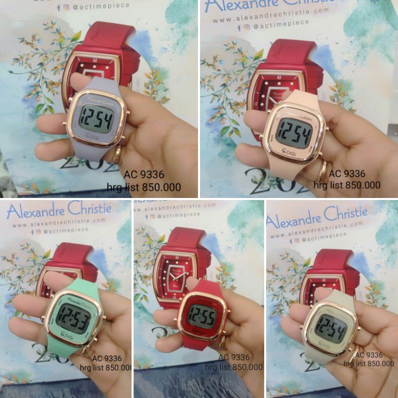 Jam Wanita Digital ac9336 Original // ac 9336 lh