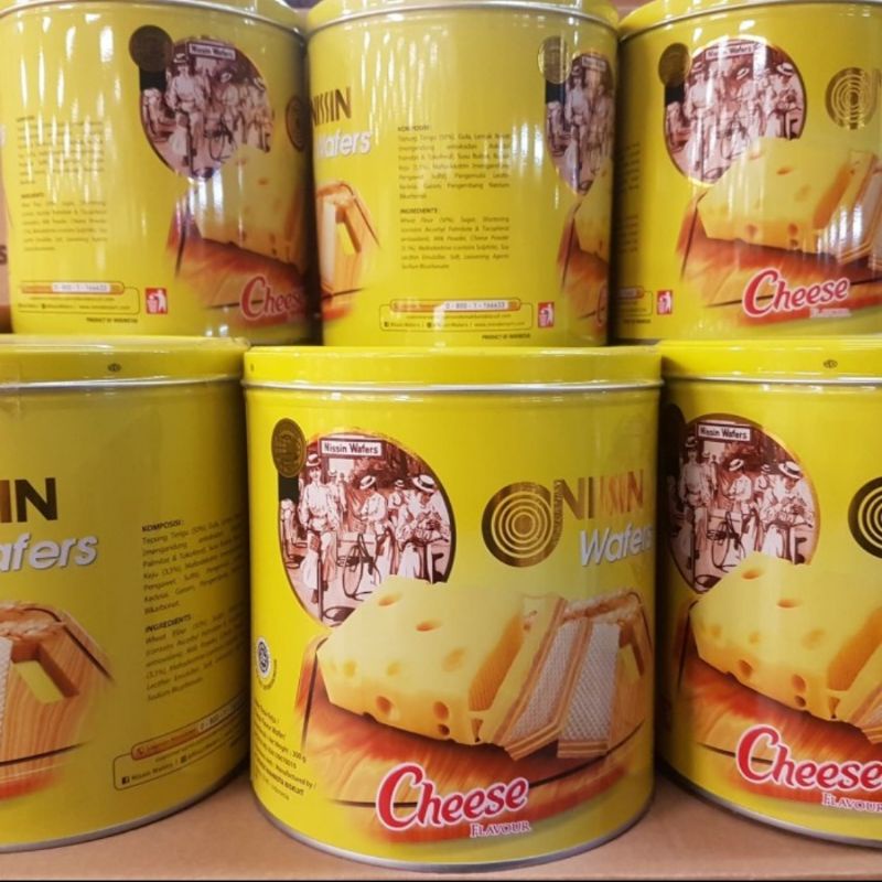 

Nissin wafer cheese spc edition 300gr