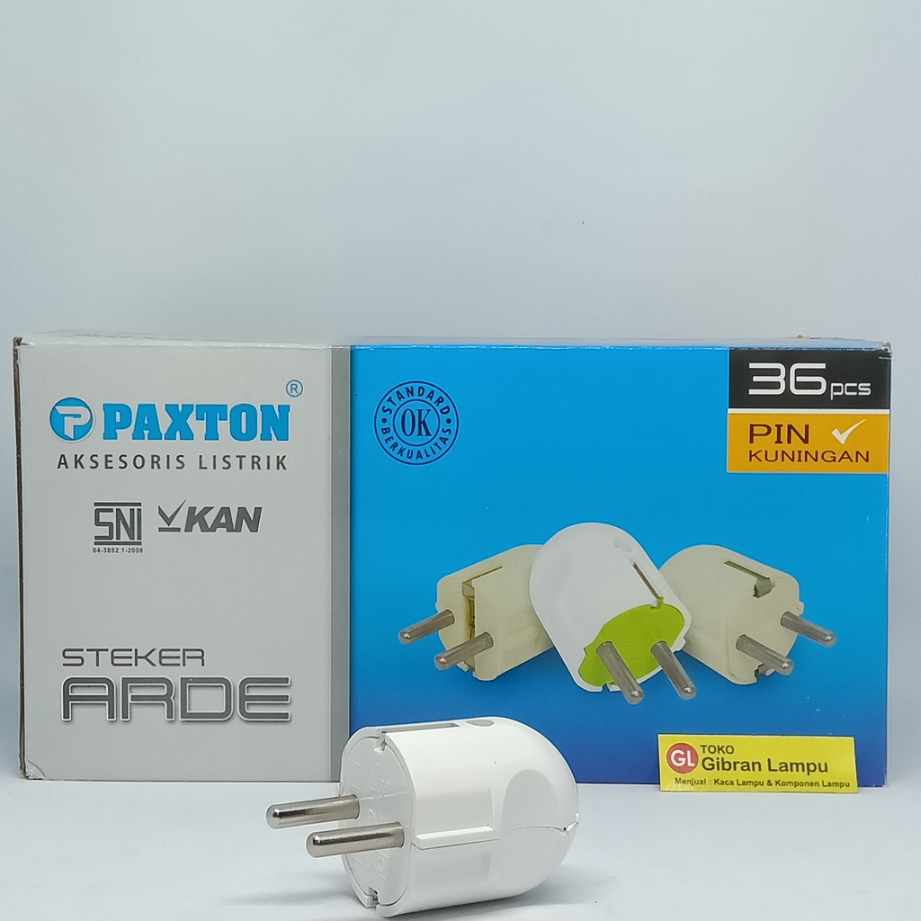 Steker Arde Paxton - Colokan Listrik Bulat