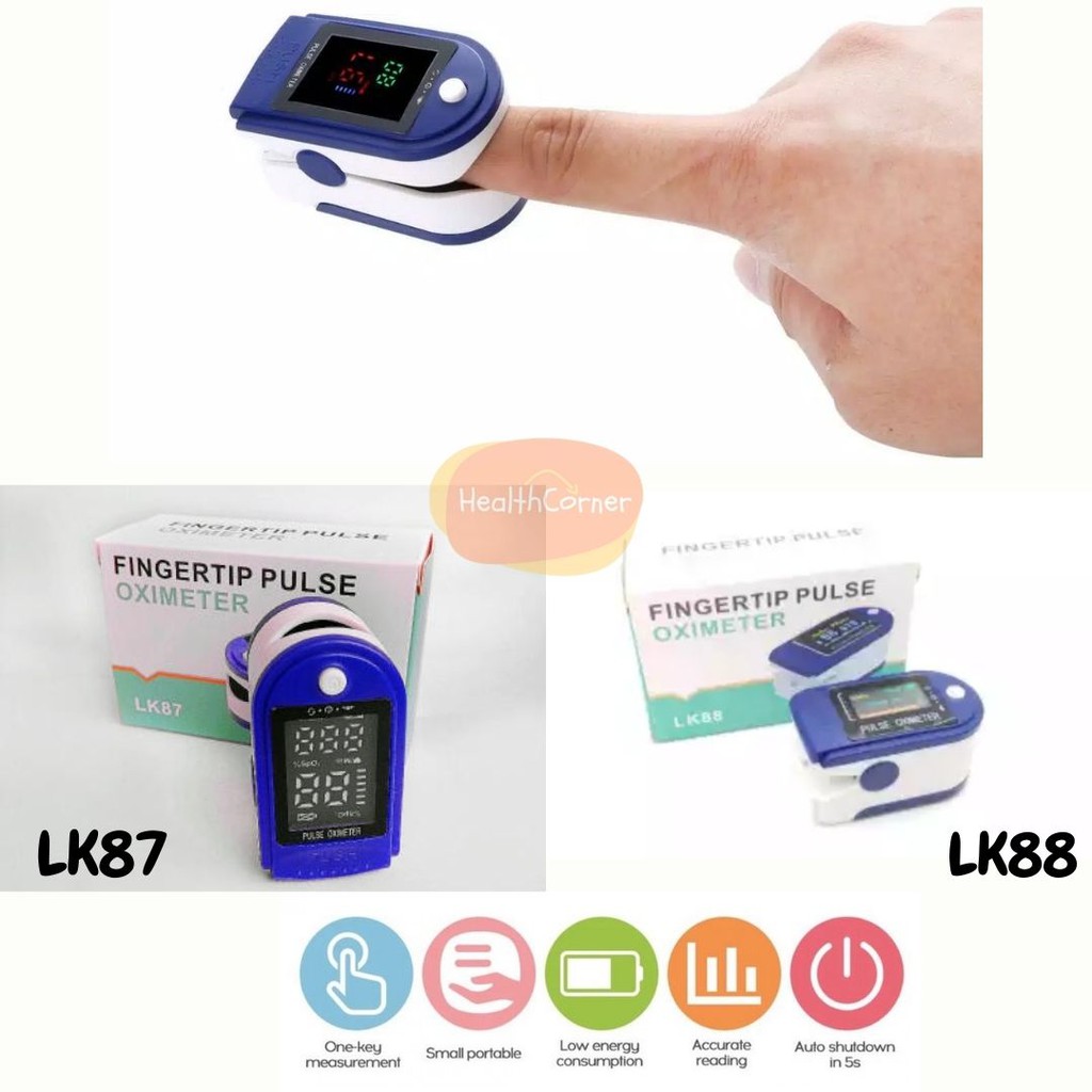 Fingertip Pulse Oximeter/ Alat Ukur Detak Jantung