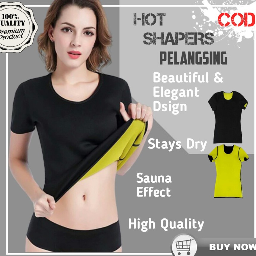 KORSET BAJU PELANGSING PENGECIL PERUT BAJU SAUNA SUIT GYM PRIA WANITA HOT SHAPER ORIGINAL NEOTEX