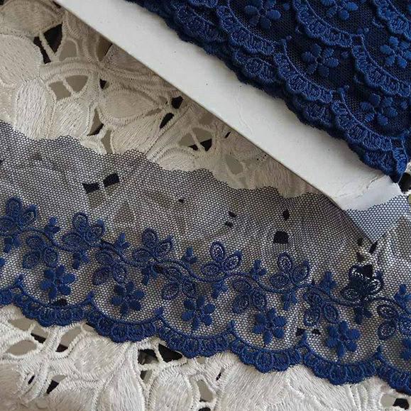 ❤[BIG ⚡ALE]❤Renda tile bunga bordir rajut brokat gyper / giper katun baju mukena kebaya gamis metera