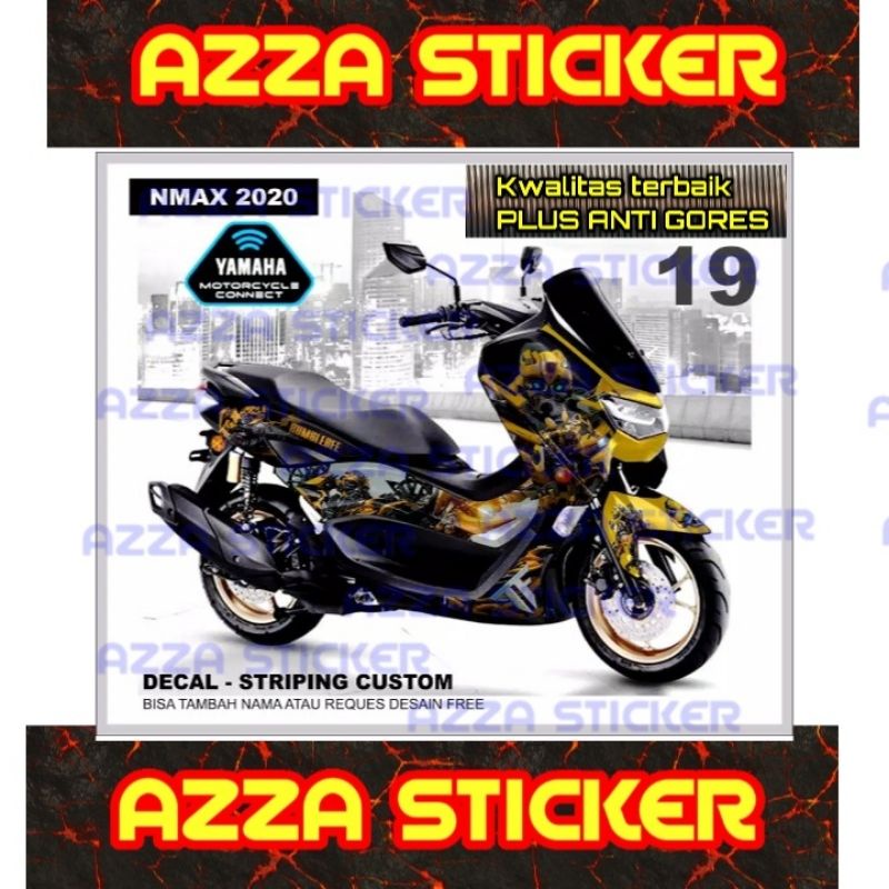 Sticker decal Yamaha NMAX 2020 Full Body decal Yamaha NMAX  2020 Full body 19