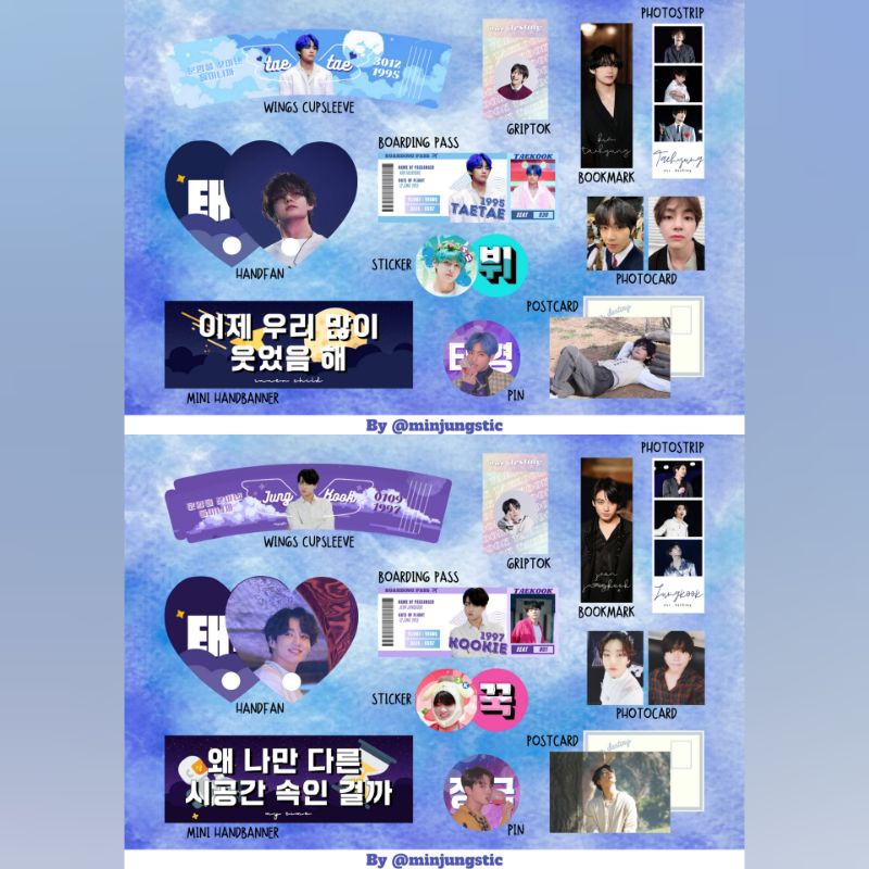 TaeKook Fankit Complete (READY STOCK)