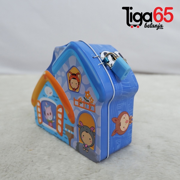 365 COIN BANK #40961 Celengan Gembok / Buka Tutup Karakter Fancy