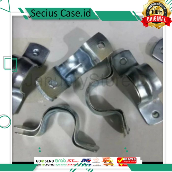 KLEM PIPA GALVANIS 20MM ECERAN SATUAN