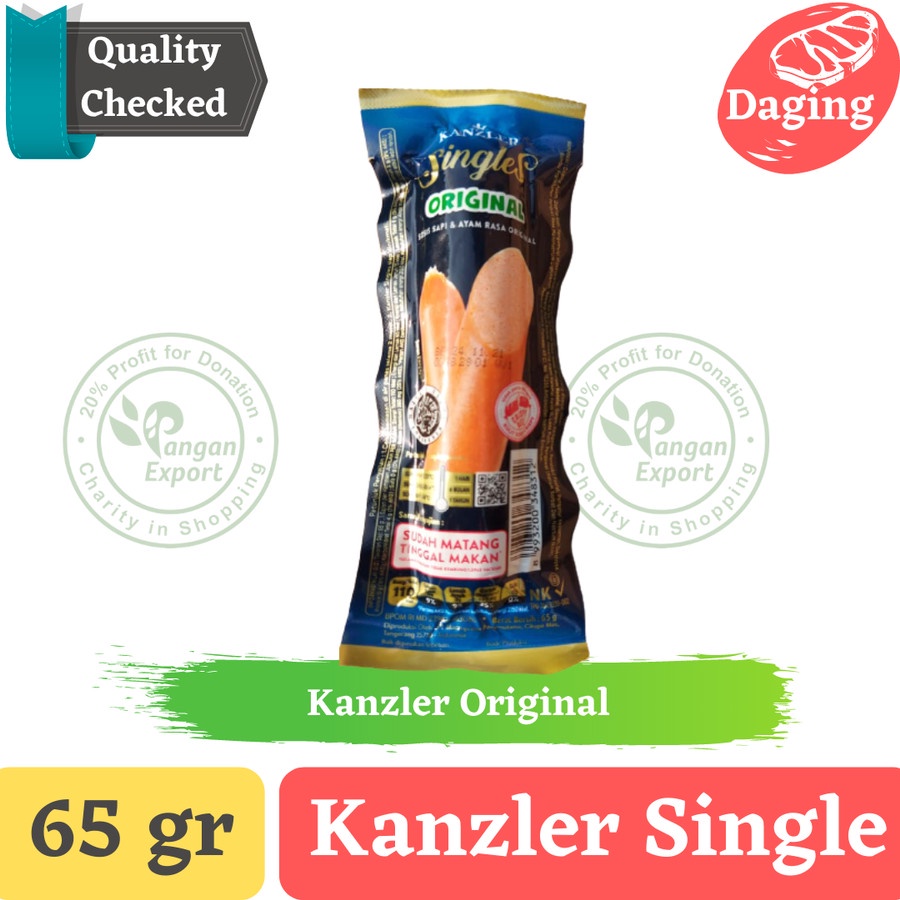 

Kanzler Singles Sosis Sapi by Pangan Export