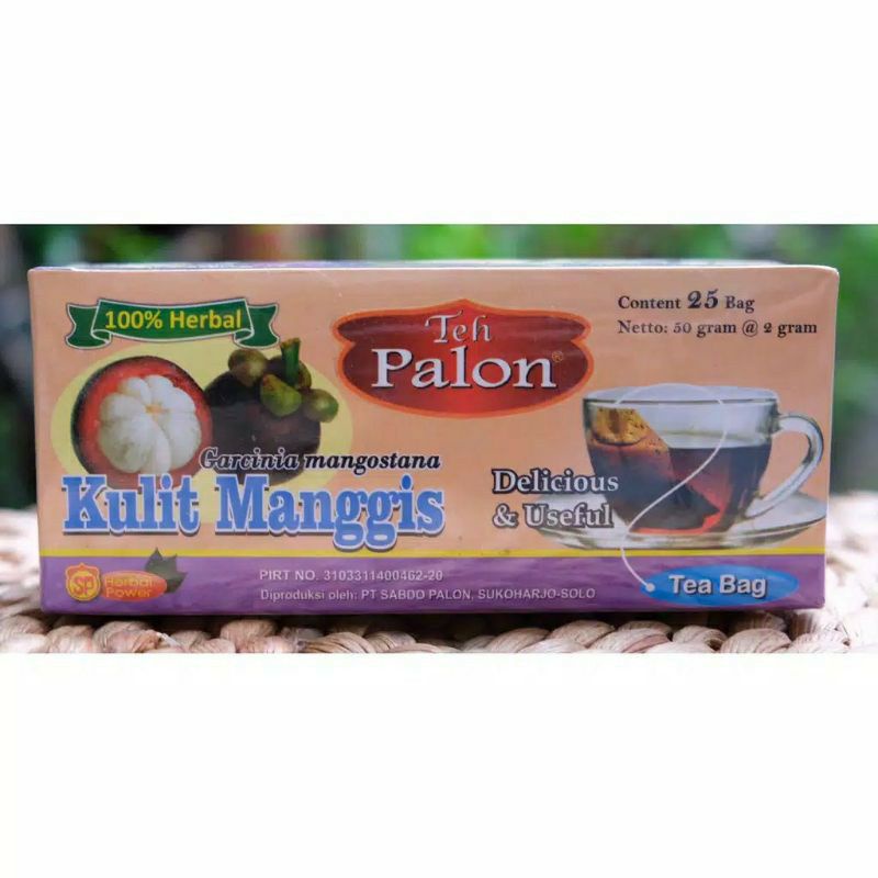

Teh Palon Herbal Kulit Manggis ( Isi 25 Kantong )