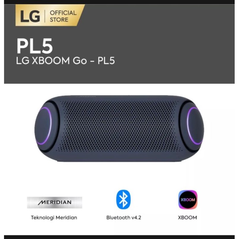 Speaker Portable Bluetooth LG XBOOM GO PL5