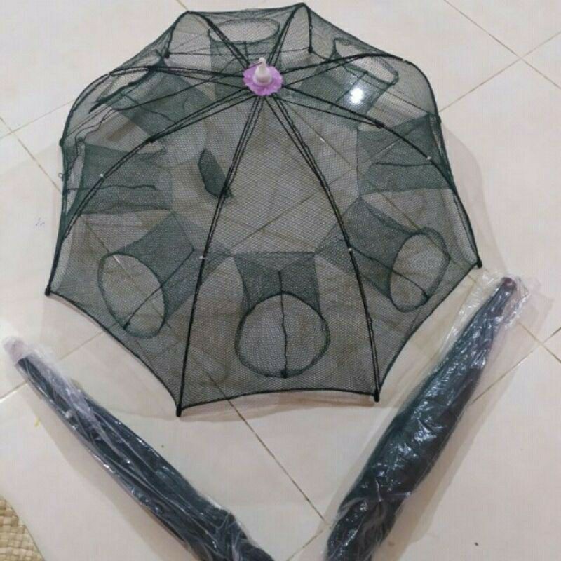 Perangkap Ikan Bubu Payung 8 Lubang