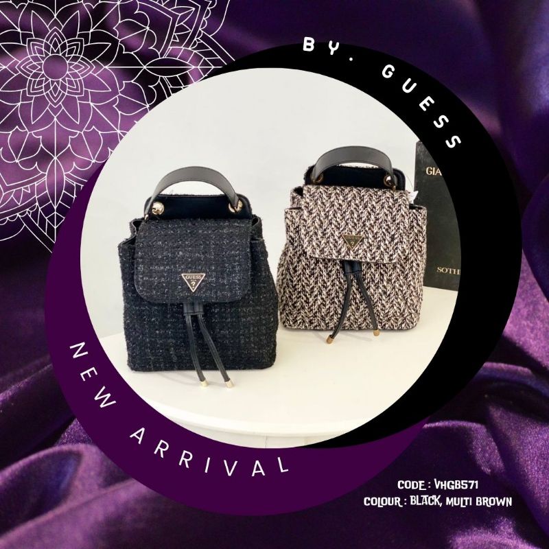 BACKPACK GS | TAS GUESSS (VHGB579) | TAS BRANDED