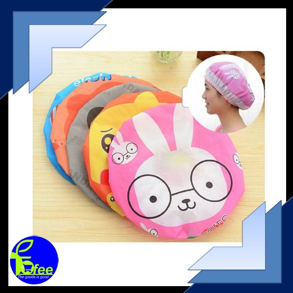 [IMPORT] - Shower Cap Karakter Penutup Kepala Anti Air Motif Kartun Kode S234